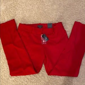The limited red dress pants